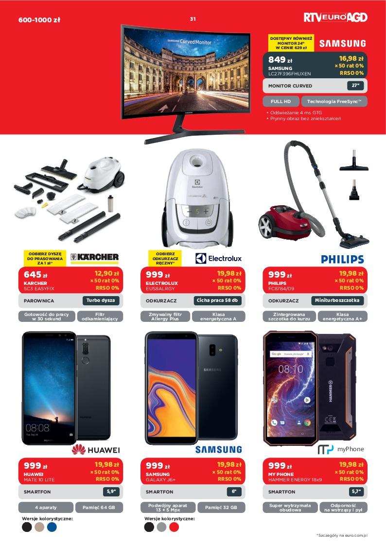Gazetka promocyjna RTV Euro AGD str. 31