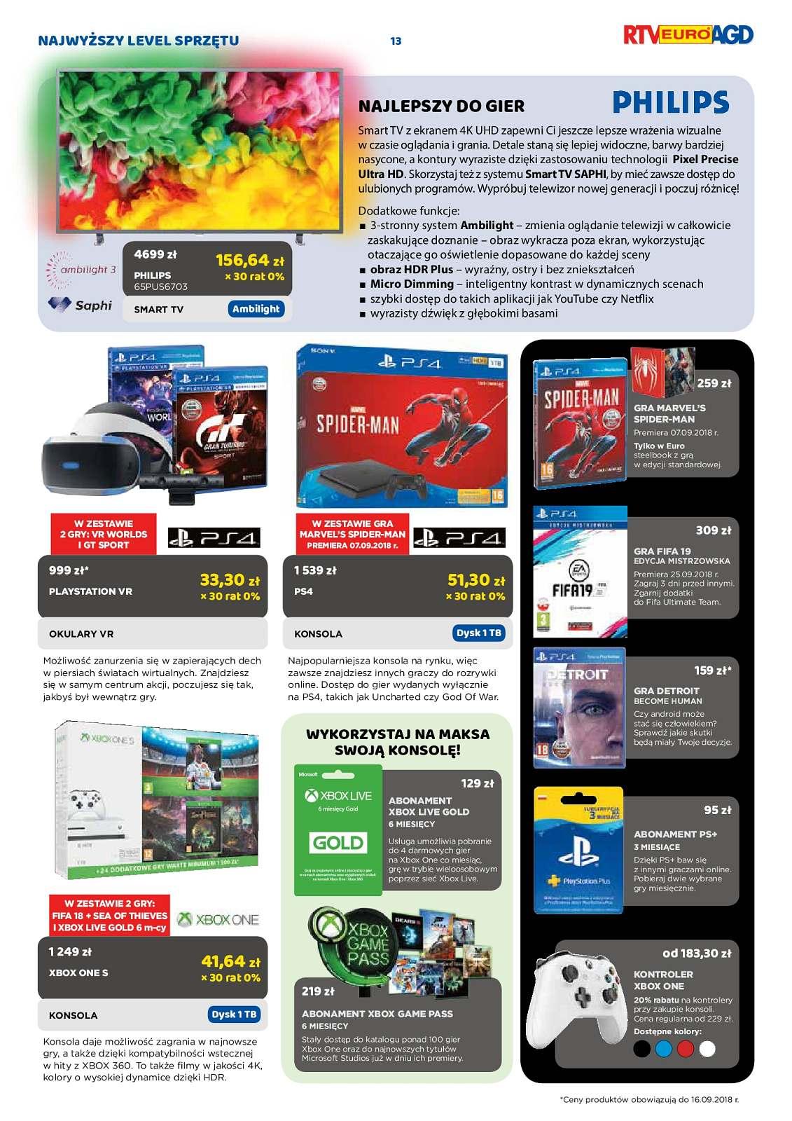 Gazetka promocyjna RTV Euro AGD str. 13