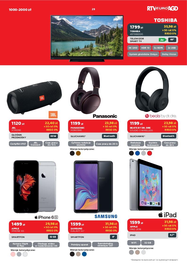 Gazetka promocyjna RTV Euro AGD str. 29