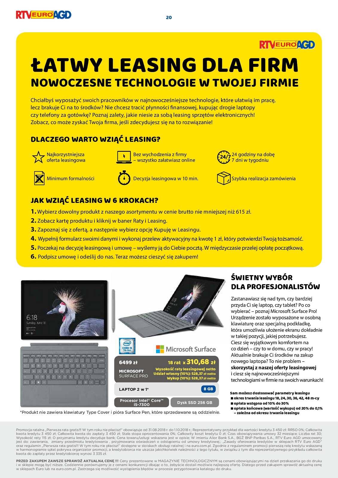 Gazetka promocyjna RTV Euro AGD str. 20
