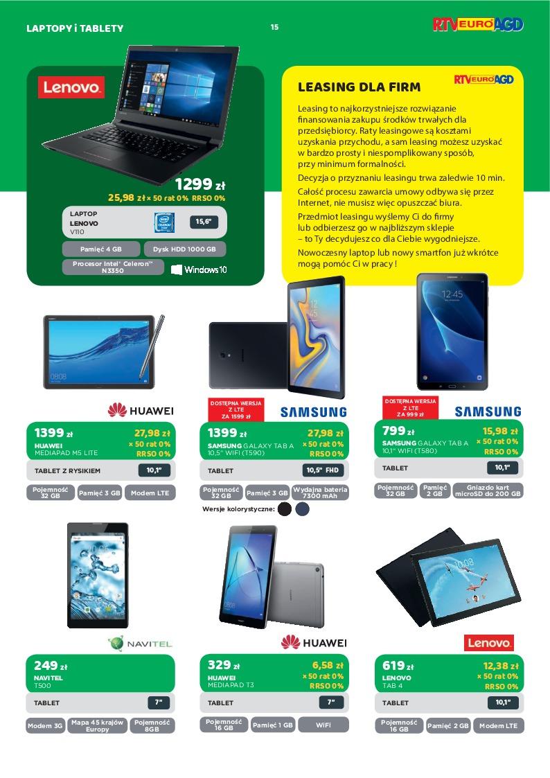 Gazetka promocyjna RTV Euro AGD str. 15
