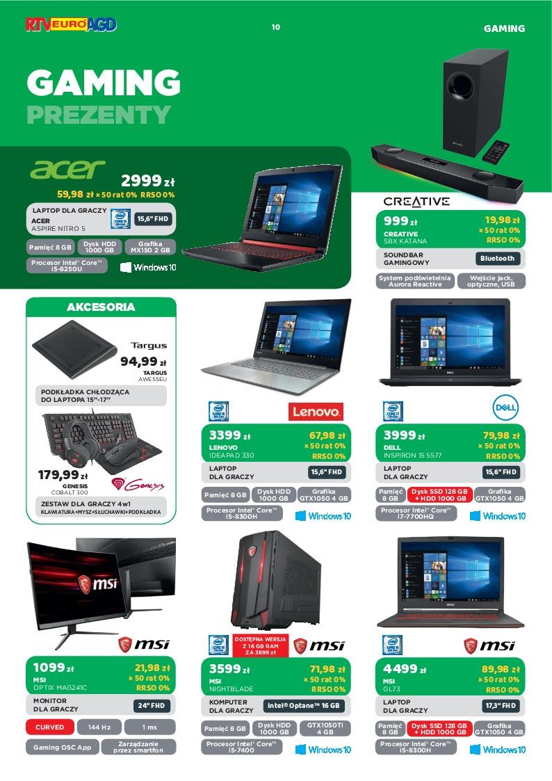 Gazetka promocyjna RTV Euro AGD str. 10