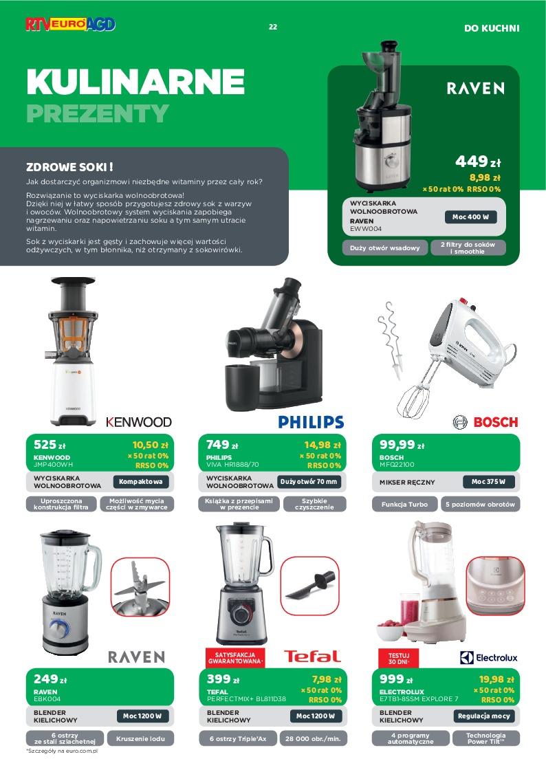 Gazetka promocyjna RTV Euro AGD str. 22