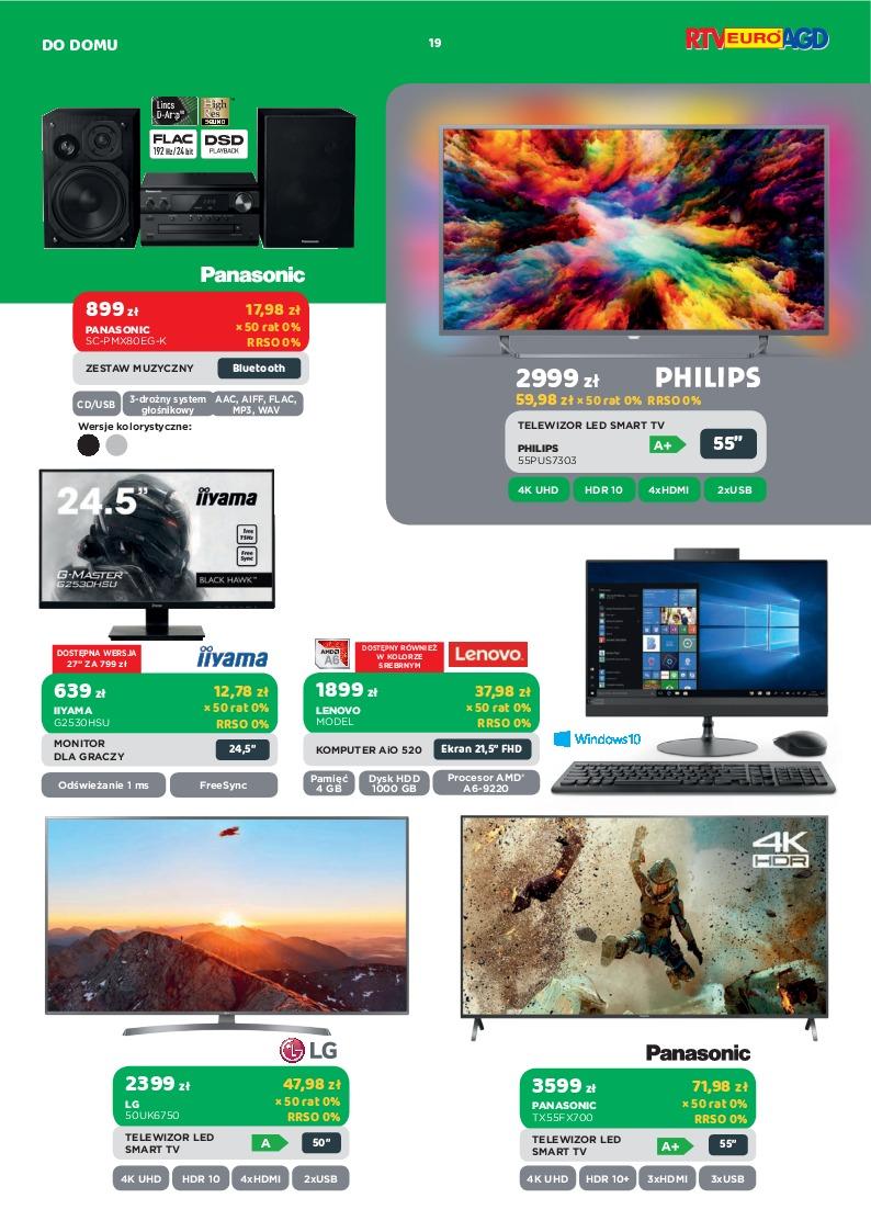 Gazetka promocyjna RTV Euro AGD str. 19