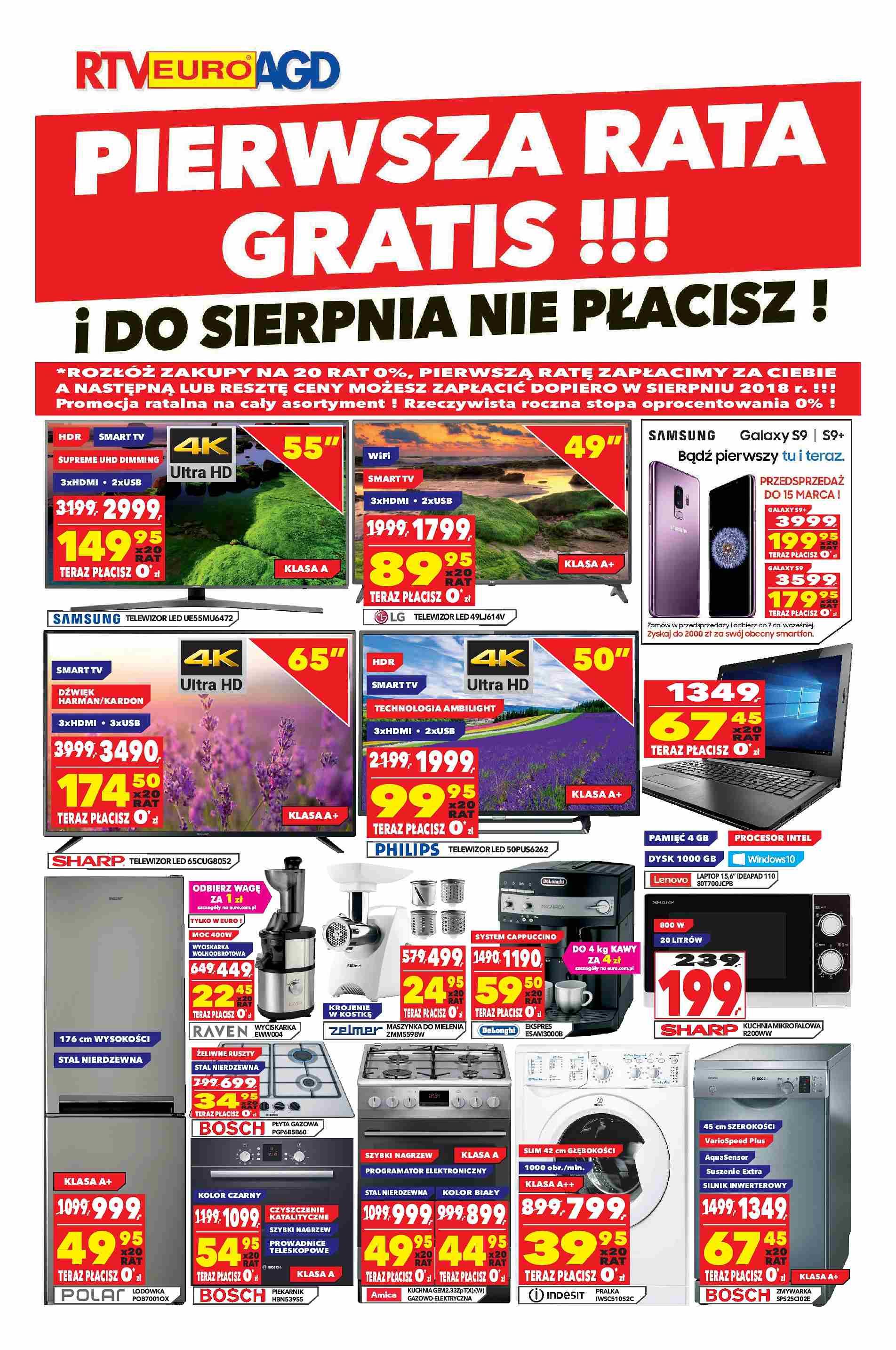 Gazetka promocyjna RTV Euro AGD str. 1