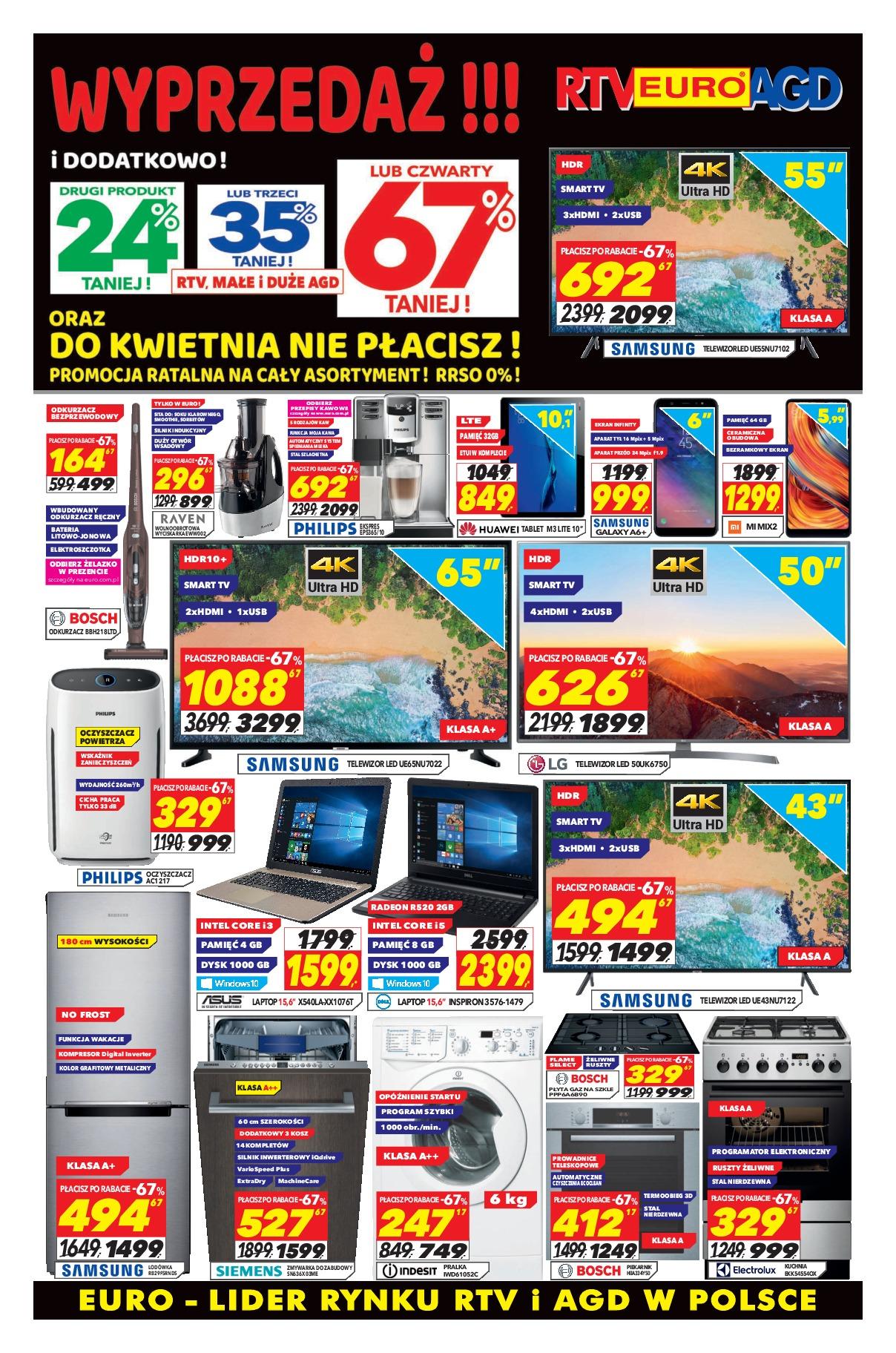 Gazetka promocyjna RTV Euro AGD str. 1