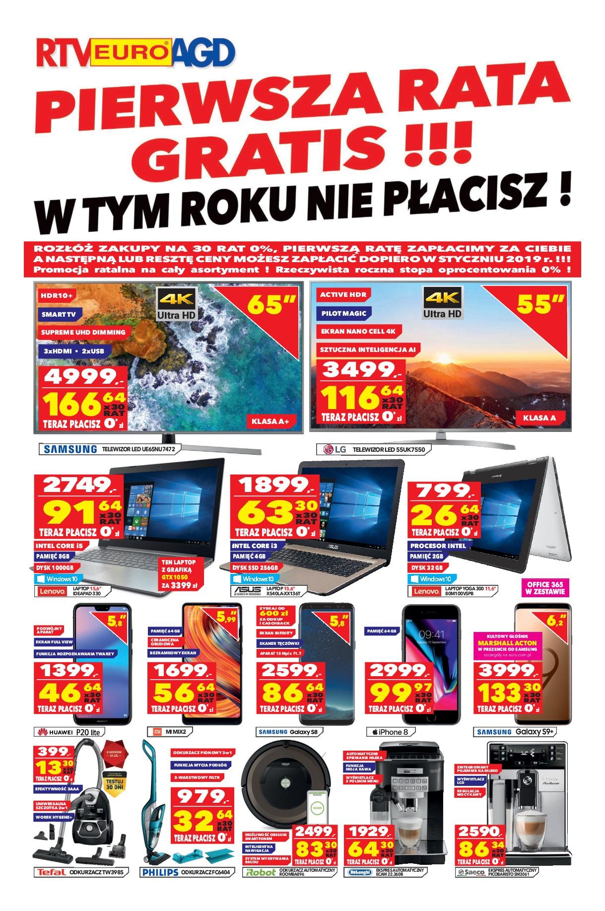 Gazetka promocyjna RTV Euro AGD str. 1