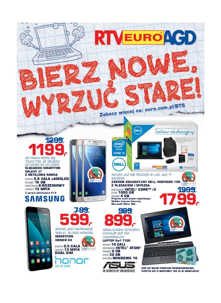 Gazetka promocyjna RTV Euro AGD str. 1