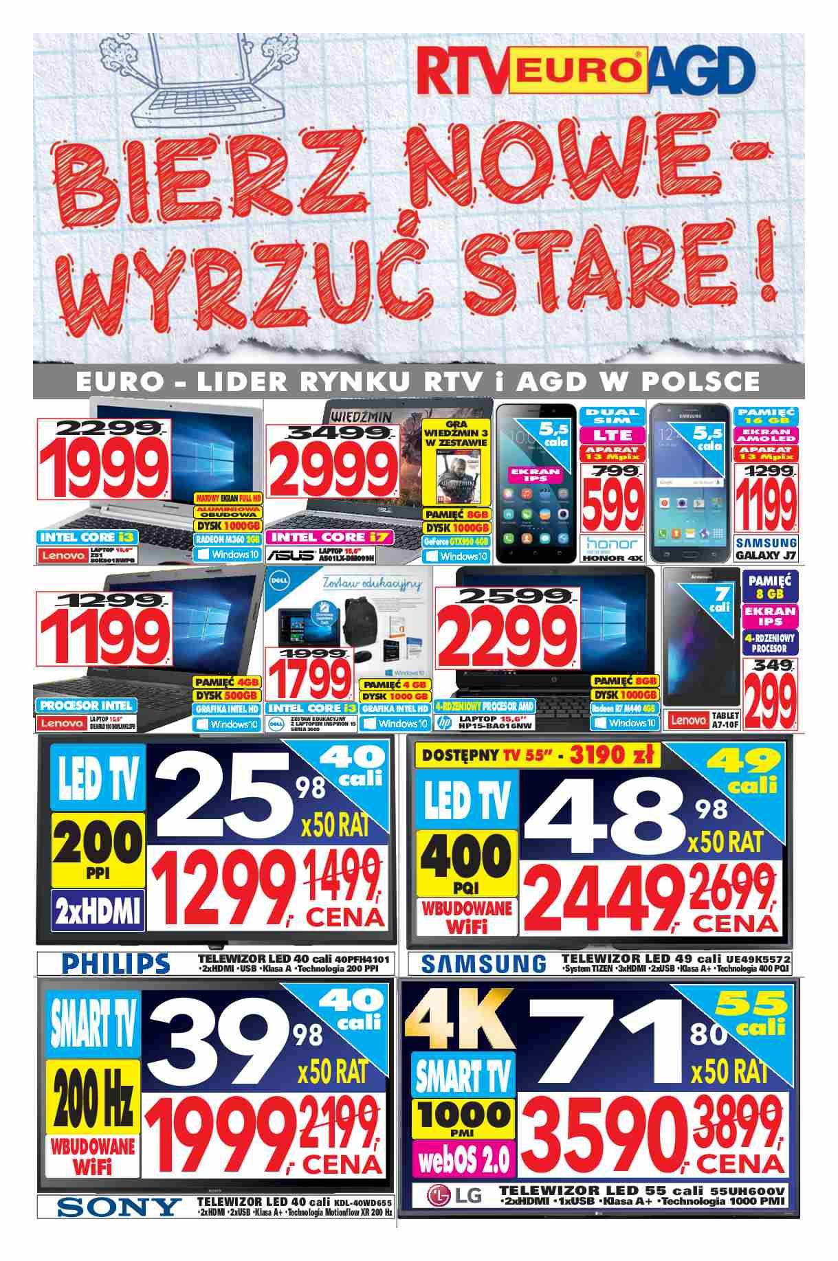 Gazetka promocyjna RTV Euro AGD str. 1