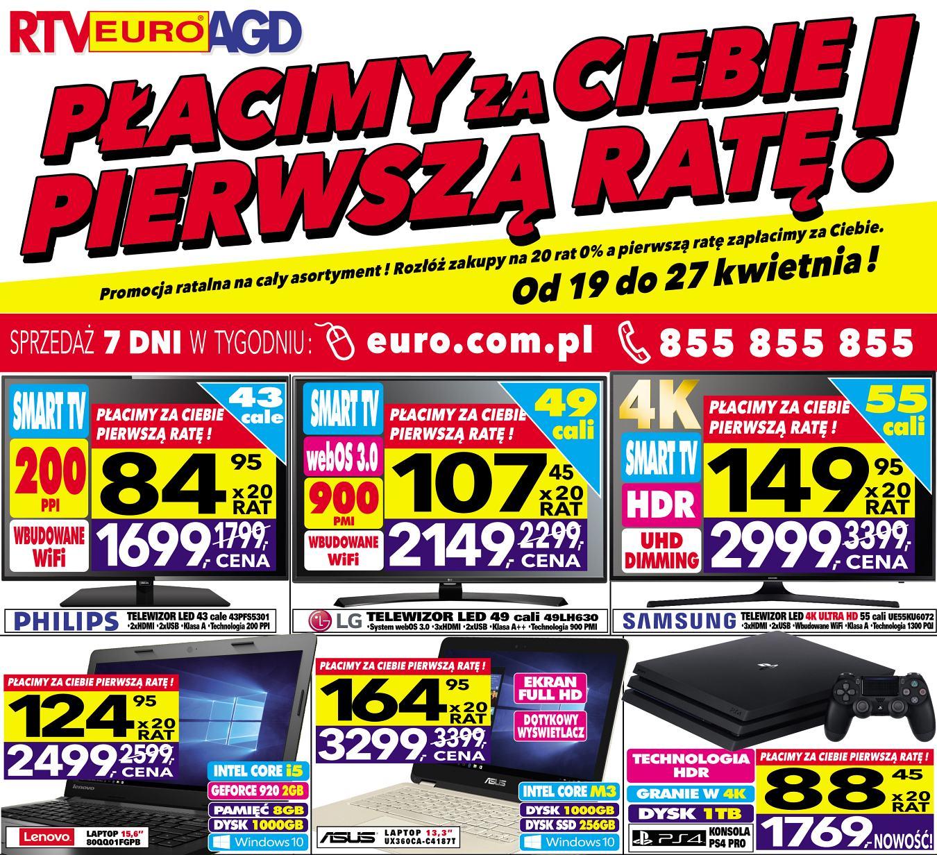 Gazetka promocyjna RTV Euro AGD str. 1