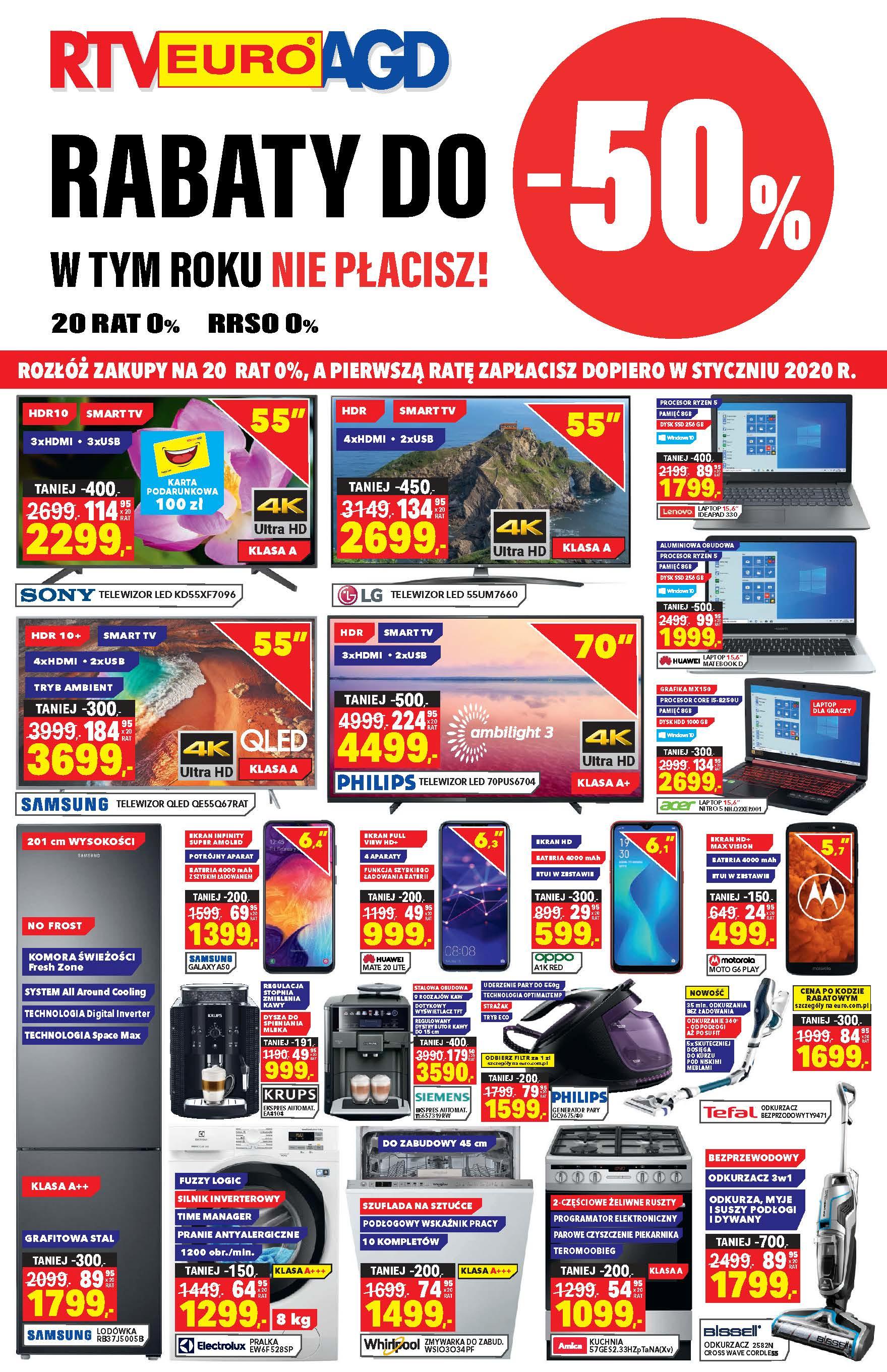 Gazetka promocyjna RTV Euro AGD str. 1