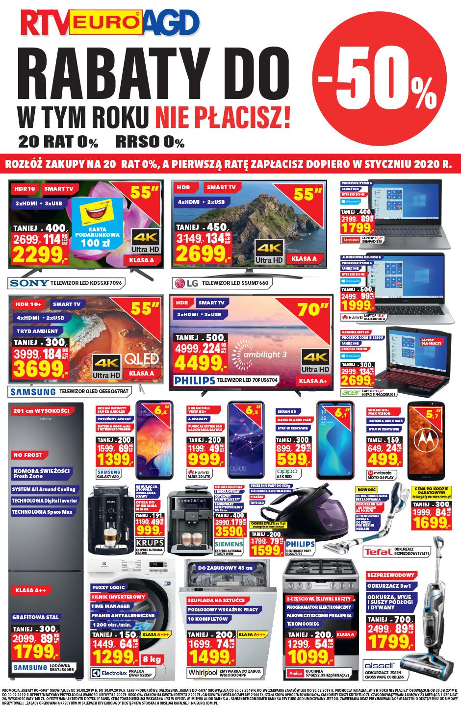 Gazetka promocyjna RTV Euro AGD str. 1