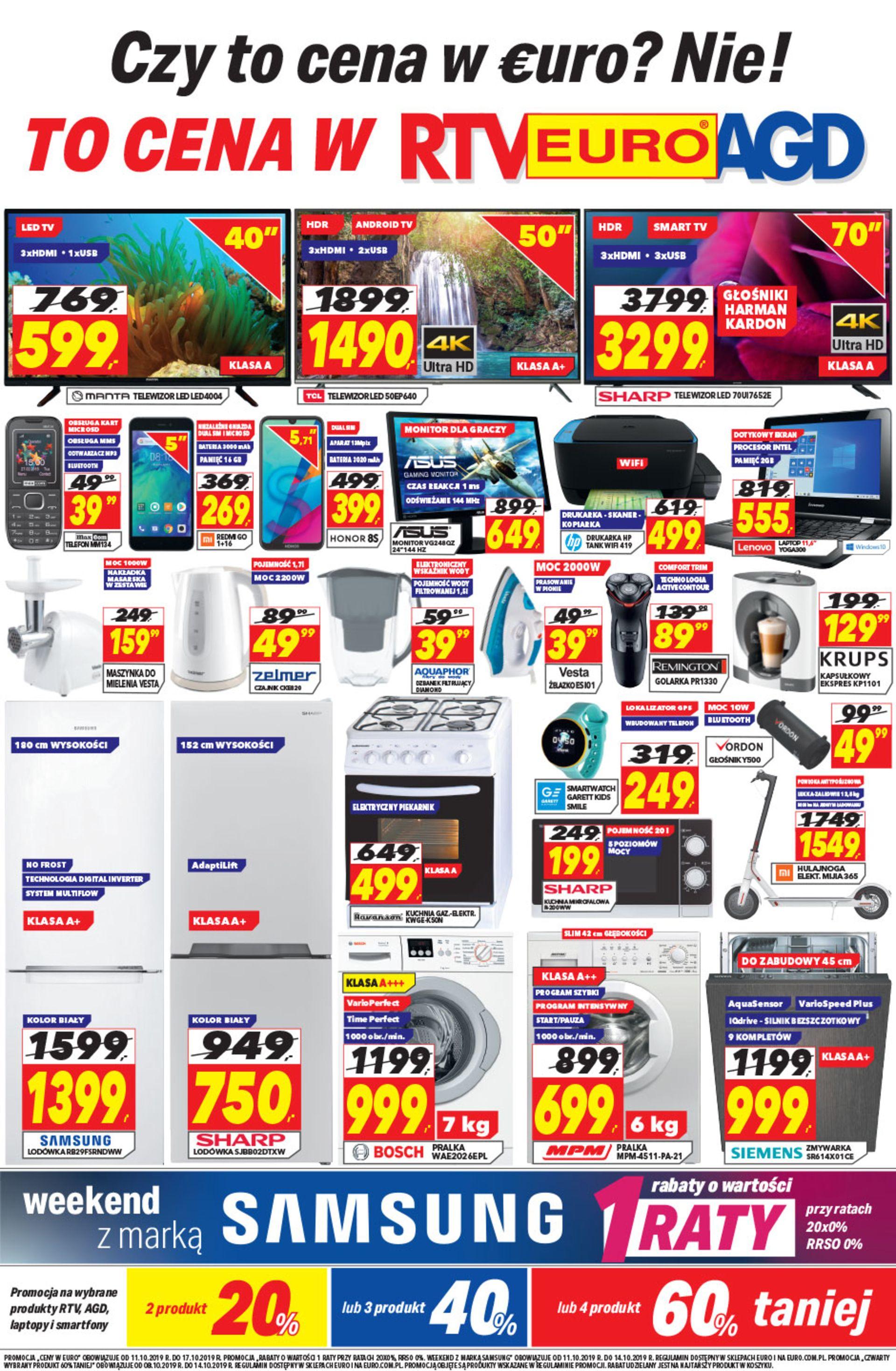 Gazetka promocyjna RTV Euro AGD str. 1