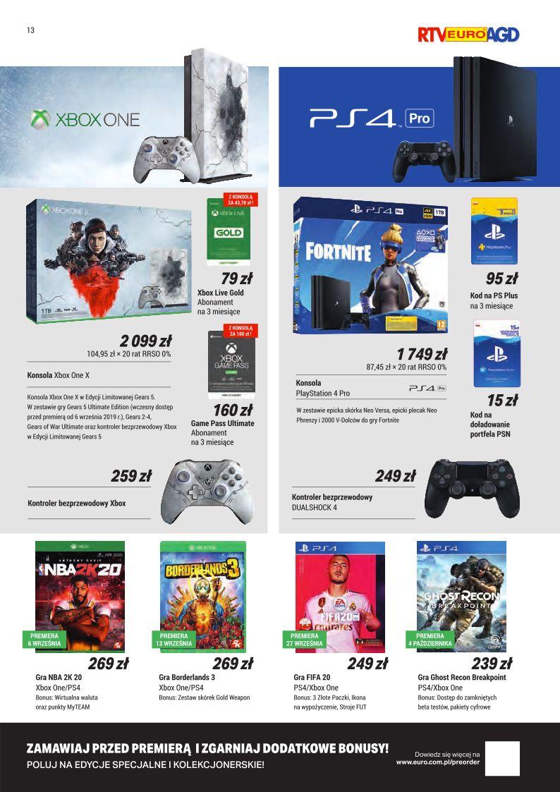 Gazetka promocyjna RTV Euro AGD str. 13