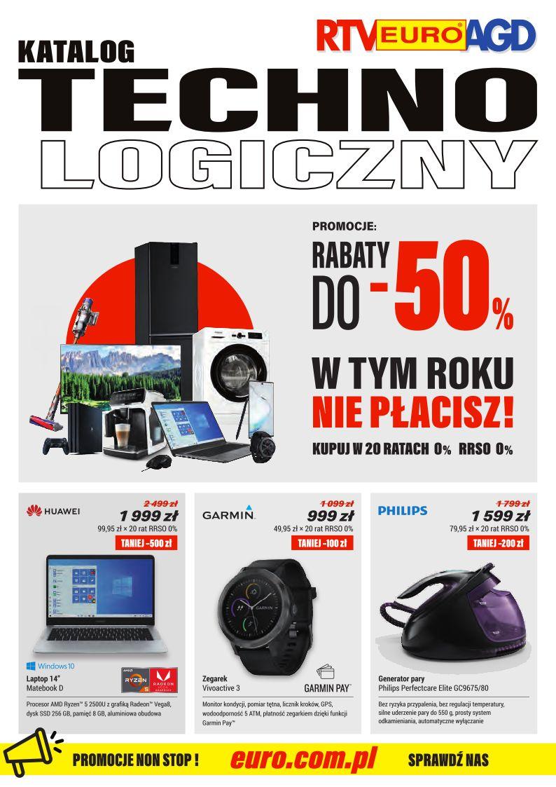 Gazetka promocyjna RTV Euro AGD str. 1